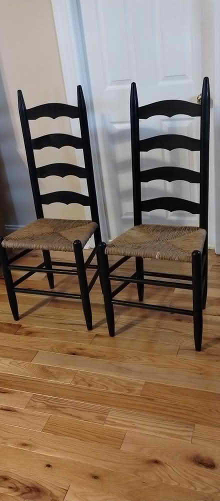 Photo of free 2 Ladder Back Chairs (NE Philly - 19136) #1