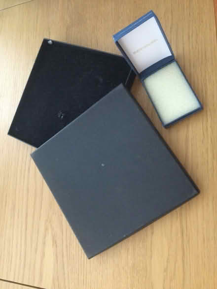 Photo of free Two cardboard jewellery boxes with padding (Pokesdown BH5) #1