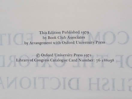 Photo of free Vintage Dictionary (Hook RG27) #4