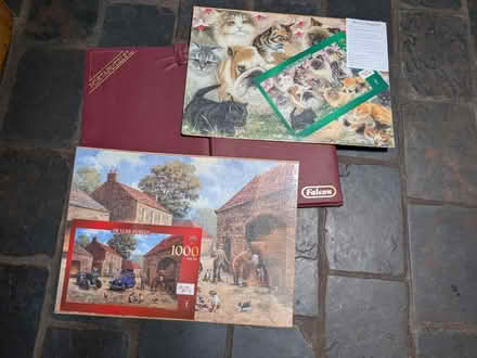 Photo of free 2 1000 piece puzzles (Frodsham WA6) #1