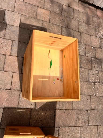 Photo of free Wooden storage boxes (CR7 Thornton heath) #4