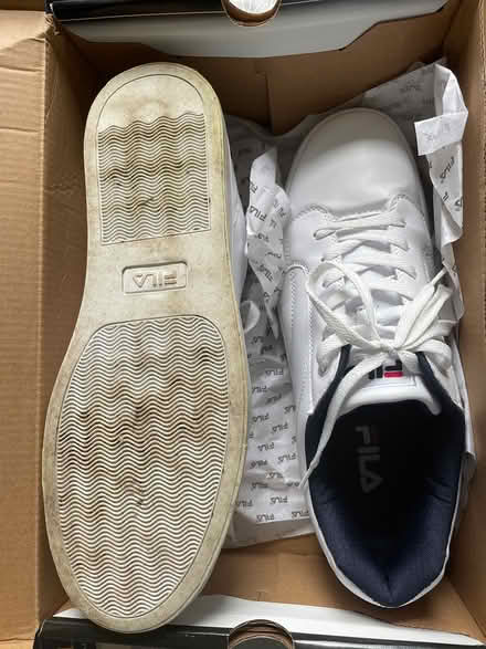 Photo of free Fila Trainers. Uk 9 (Castleton OL11) #1