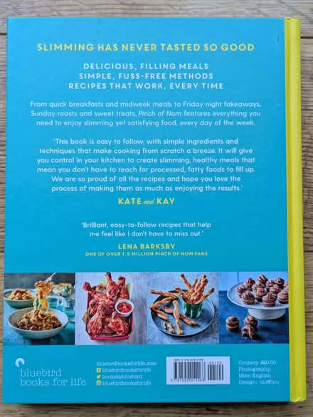 Photo of free Pinch of Nom Cookbook (Hook RG27) #2