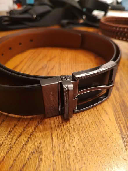 Photo of free 50" black leather belt (Odenton) #2