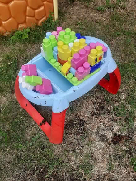 Photo of free Toddler blocks table (Panshanger AL7) #1