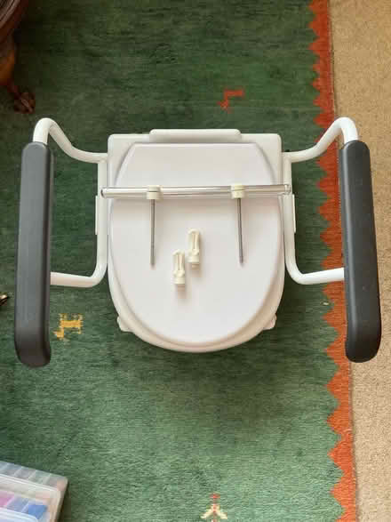 Photo of free Raised toilet seat with arms (Haywards Heath RH16) #2