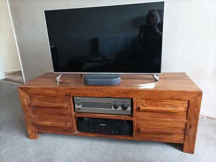 Photo of free Solid Indian Wood TV/Media Unit (Darley Abbey, Derby DE22) #1