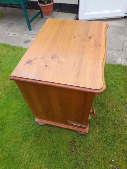 Photo of free Old TV/Record Player cupboard with one draw & one spin mop & (Cleveleys FY5) #1