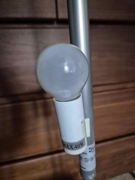 Photo of free IKEA Dudero floor lamp (Roundwood AL5) #3