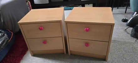 Photo of free Pair of bedside cabinets (topsham) #1
