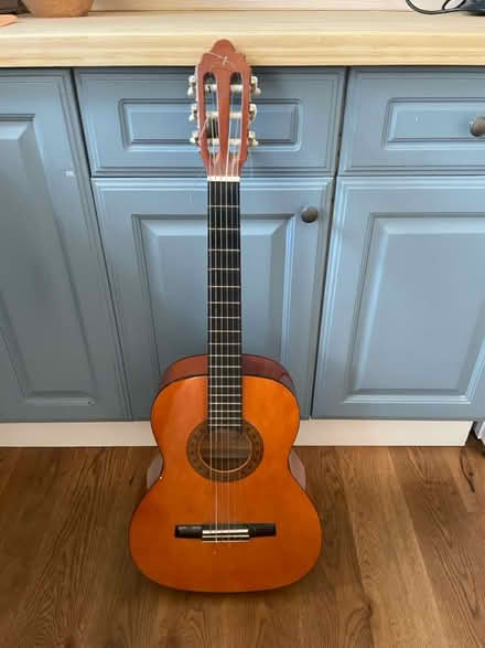 Photo of free Kids guitar and case (Landport, lewes) #1