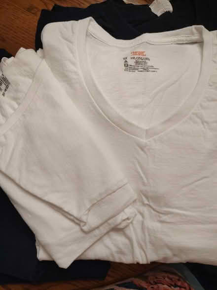 Photo of free 2 white T-shirt (Odenton) #1
