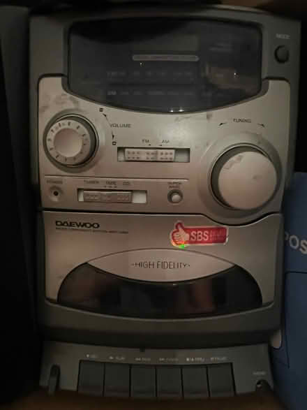 Photo of free Cd, tape and radio player (Weston) #2
