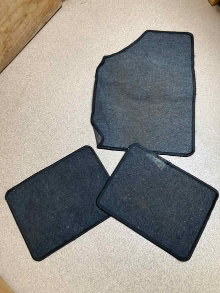 Photo of free 3 car mats (Blackford EH9) #1