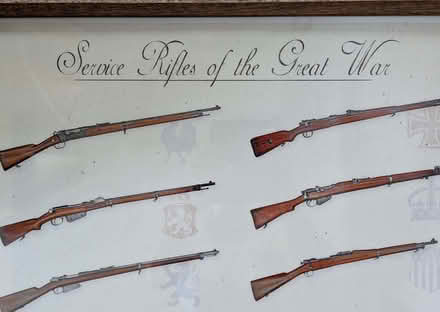 Photo of free WW1 Service Rifles framed poster (Hook RG27) #2