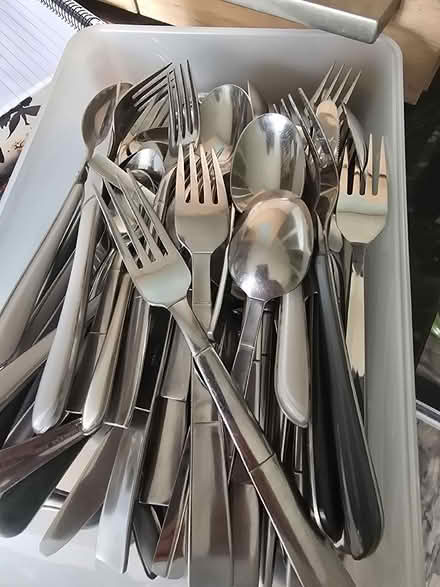 Photo of free Box Of Assorted Cutlery (Thorpe Hesley S61) #1