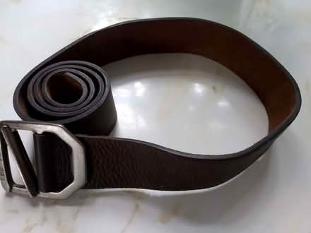 Photo of free 'Ted Baker' leather belt, dark brown, medium (Bucknell SY7) #1