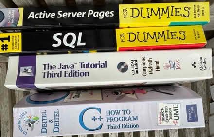 Photo of free Computing books (Gleneagles area, Wboro NN8) #1