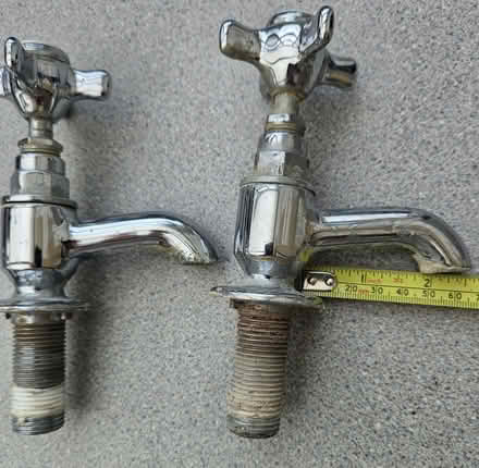 Photo of free Pair of basin taps (Clevedon BS21) #2
