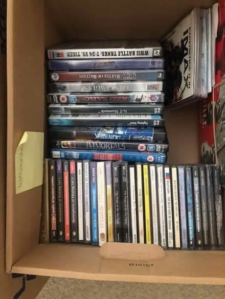 Photo of free CDs and DVDs (Near Borough tube SE1) #1