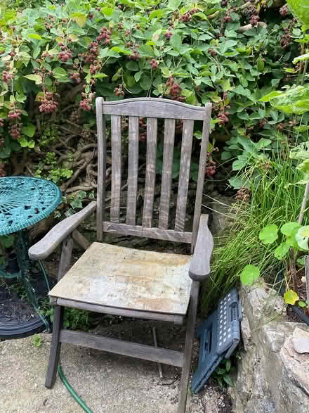 Photo of free Garden chair (Silverdale) #1