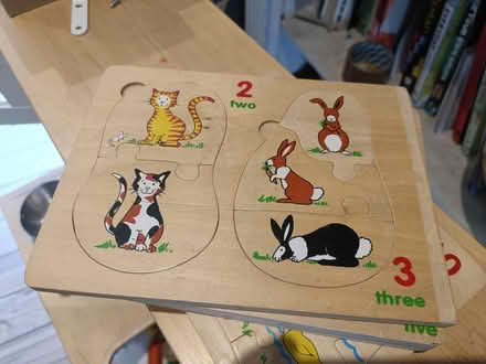Photo of free BigJigs Toys - jigsaw set (Whitchurch-on-Thames RG8) #1