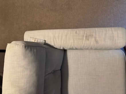 Photo of free IKEA 2 Seater Sofa and Pouffe (Ickleford) #3