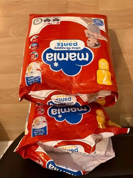 Photo of free 2 Packs of Size 7 Nappy Pants (Chellaston DE73) #1