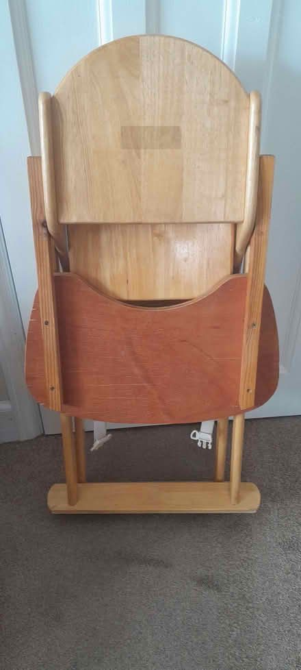 Photo of free Wooden high chair (Goodmayes IG3) #3
