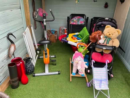 Photo of free Various toys and dining chairs (Cottingley BD16) #1