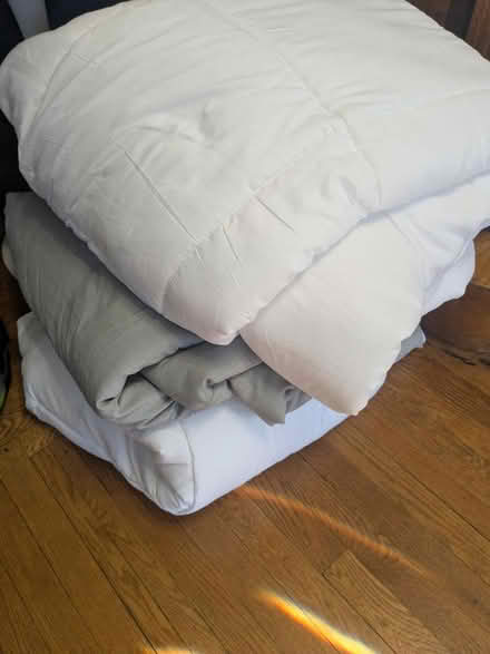 Photo of free Queen size comforter (2 left) (Newport KY) #1