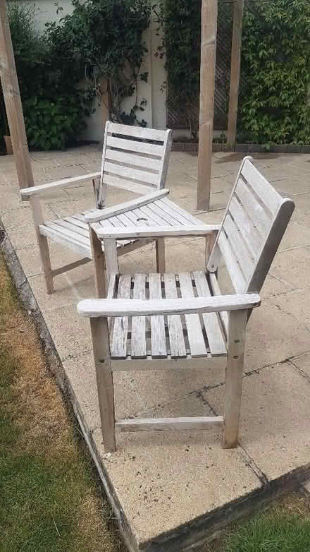 Photo of free Garden love seat (Bradford on Avon BA15) #1