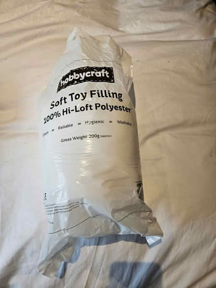 Photo of free Nearly full pkt of soft toy filling (Crag Bank, LA5) #1
