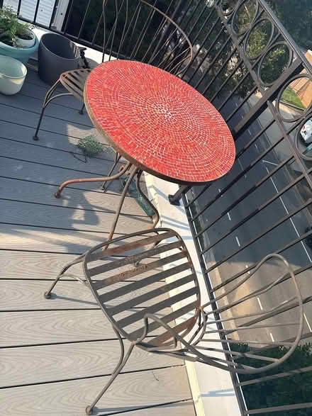 Photo of free Patio bistro set (Hill East) #1