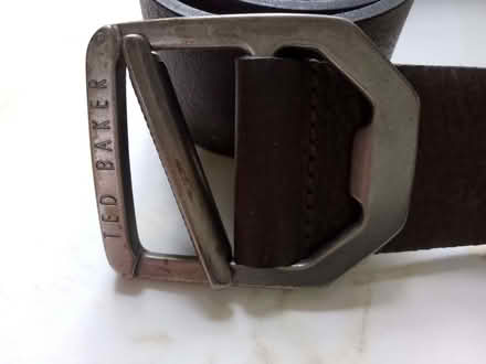 Photo of free 'Ted Baker' leather belt, dark brown, medium (Bucknell SY7) #2