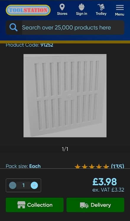 Photo of Air vent (B25) #1