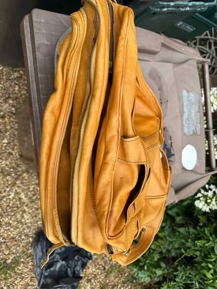 Photo of free Leather pig skin bag (Harpenden AL5) #2