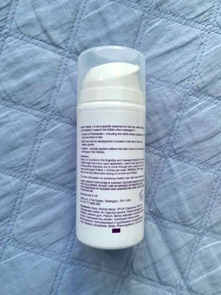 Photo of free Hairfix caffeine and pro-vitamin (Fleetwood FY7) #2