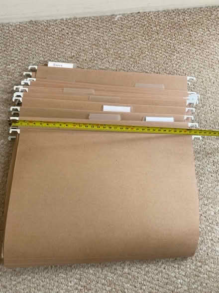 Photo of free Filing cabinet inserts (Blacklands TN34) #1