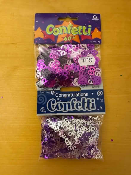 Photo of free 60th 'confetti' (Witney OX28 Deer Park) #1