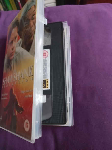 Photo of free Shawshank Redemption on VHS video cassette (Wealdstone HA3) #2
