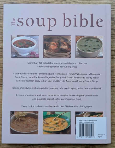 Photo of free The Soup Bible Cookbook (Hook RG27) #4