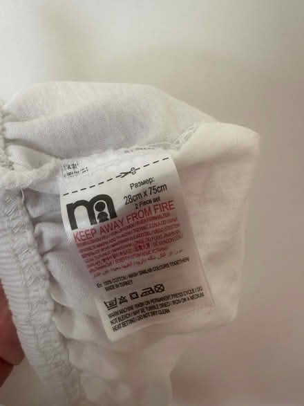 Photo of free x4 Moses basket / carry cot sheets (Highgate London) #2