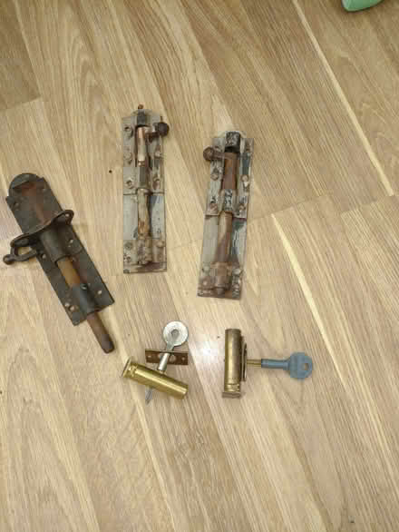 Photo of free Heavy duty bolts chubb locks/ key (Alresford CO7) #1