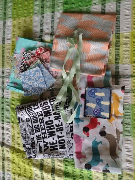 Photo of free Fabric fat quarters and scraps (Brincliffe Edge S7) #1