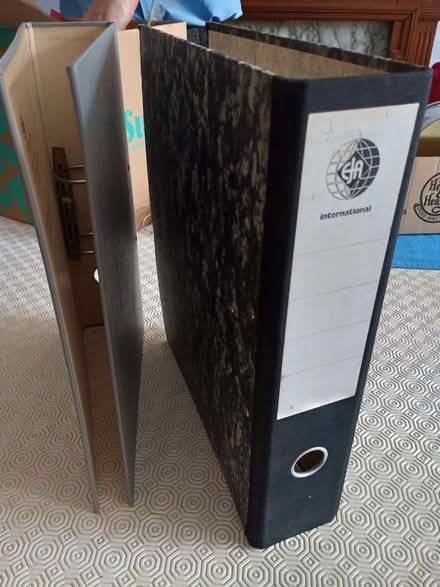 Photo of free Two lever arch files (Chorlton M21) #1