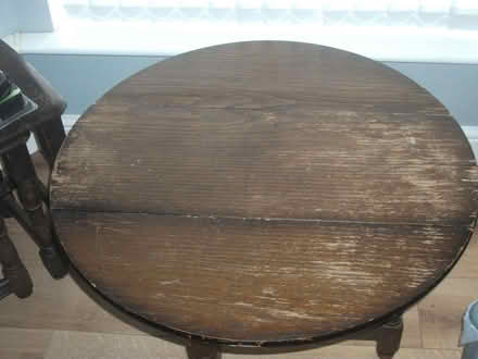 Photo of free Small Wooden Drop Leaf Table (Crewe) #1