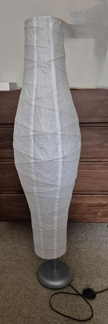 Photo of free IKEA Dudero floor lamp (Roundwood AL5) #1