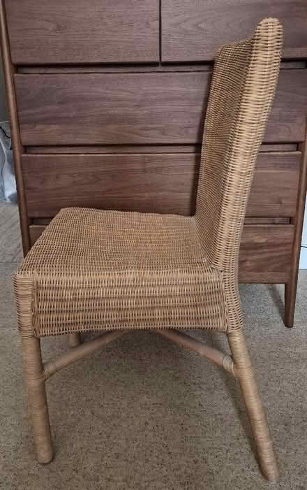 Photo of free Woven wicker chair (Roundwood AL5) #2