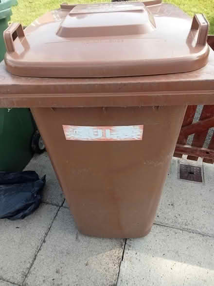 Photo of free Brown Wheely bin (CH61) #1